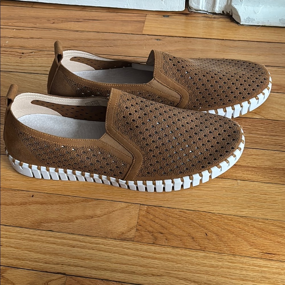 NWOT Brown Slip-On Men's Shoes